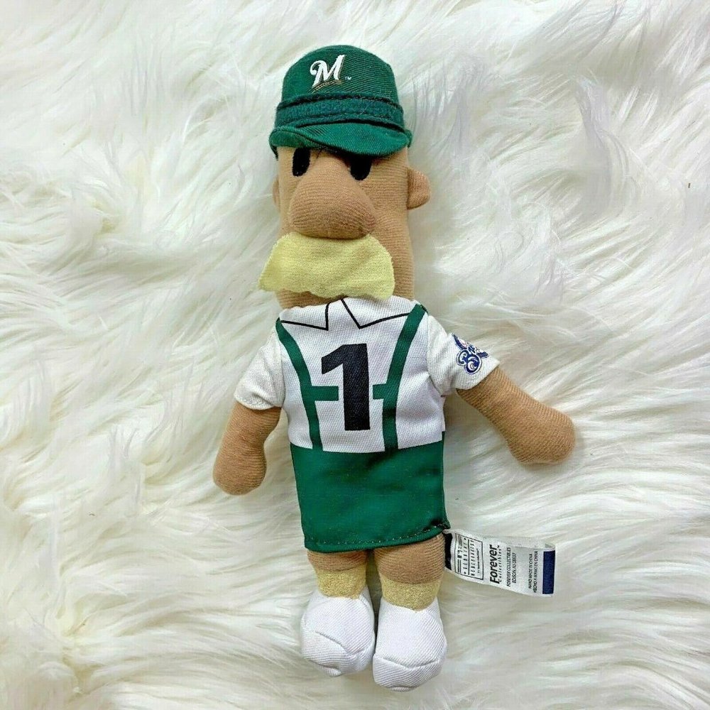 Forever Collectible Plush Referee Ref Brewers 10" Tall Stuffed Doll Toy